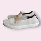 Rothy's Slip On Cream Round Toe Smart Casual Comfy Flats/shoes Size 8 Pre-owned. Price: $38.00.