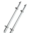 Taco Deluxe 18' Outrigger Poles Silver-silver Rollers Boat Yacht OT-0318HD-VEL New. Price: $1600.08.