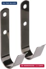 Seachoice Boat Hook Holders, Polished Stainless Steel, Holds 1-1/2 In. Diameter New. Price: $28.12.