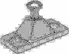 Seachoice Deck Hinge, Side Mount, Stainless Steel New. Price: $21.77.