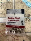 West Marine Pack Of 10 #8679771 Button Stud With 1/4" Barrel And Eyelet. New. Price: $8.25.