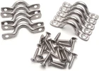 20PCS Stainless Steel Bimini Boat Top Pad Eye, Straps, Tie Down, Kayak Loops New. Price: $18.99.