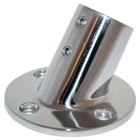 Whitecap 1" O.d. 60 Round Base Ss Rail Fitting New. Price: $50.80.