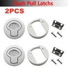 2" Round Hole Marine Boat Hatch Latch Lift Handle Flush Mount Plastic+stainless New. Price: $16.14.