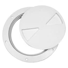 Bomar G824-W Boat Marine 6" White Polycarbonate Screw-in Smooth Deck Plate New. Price: $27.95.