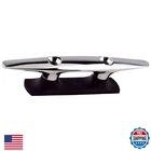 Perko 1326DP2CHR Chrome-plated Open Base Cleat Black Polymer 6.25". Price: $52.42.