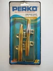 Perko #1188DP4CHR 4" Open Base Clear Chrome Plated Zinc Pair New. Price: $22.99.