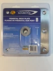 Bass Pro Boat Pedestal Deck Plate Stainless Steel 7X7 Kwik Connect 3/4 Pin New. Price: $21.99.