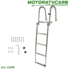 All-carb 4 Step Stainless Steel Telescoping Boat Ladder Foldable New. Price: $126.40.