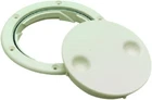 Seachoice Twist Type Deck Plate 4" Arctic White New. Price: $27.49.