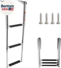 Amarine-made 3 Step Stainless Steel Telescoping Boat Ladder Swim New. Price: $82.00.