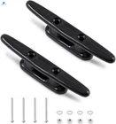 Boat Rope Cleat, Kayak, Dock Cleats, Ideal For 3 Inch, 2PCS, Black New. Price: $14.15.