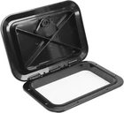 Amarine Made 10-5/8" X 14-3/4" Boat Deck Hatch Access & Lid Black New. Price: $33.99.