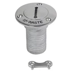 Whitecap Hose Boat Deck Fill 1-1/2" Waste Marine Stainless Steel New. Price: $71.14.