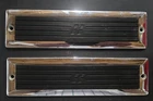 Bayliner Capri Boat Gunnel Deck Step Pad. Black Rubber Pad, Chrome Bezel 1 Pair Used. Price: $50.00.