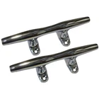 Perko 4" Open Base Clear Chrome Plated Zinc Pair #1188DP4CHR New. Price: $41.30.