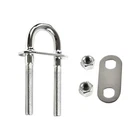 Boat Stern Bow Eye Tie Down U-bolt Stainless Steel Corrosion-resistant New. Price: $43.48.