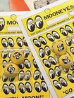 4 Yellow Valve Stem Caps Hot Rod Vtg Style Custom Mooneyes Ball Logo Gasser New. Price: $24.99.