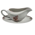 Totally Today Western Cowboy Gravy Boat & Underliner Plate Farmhouse Country Used. Price: $24.89.