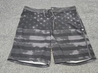 Hurley Phantom Board Shorts Mens 38 American Flag Swim Trunks Beach Surf Pre-owned. Price: $17.42.