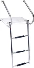 3 Steps Boat Ladder Stainless Steel Platform Telescoping With 2 Handrails New. Price: $133.99.
