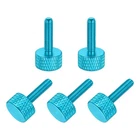 5PCS M4X12MM Flat Head Knurled Thumb Screws For Graphics Card Lake Blue New. Price: $16.72.