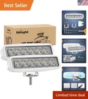 Marine Led Light Bar 2PCS 18W White 150 Flood Beams Ponton Boat Deck Dock Li... New. Price: $47.12.