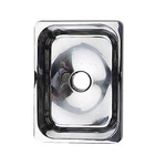 Scandvik 10209 Rectangular Sink/mirror Finish 18/10 Stainless Steel New. Price: $59.00.