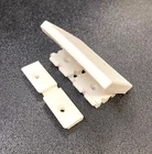 2 Southco Over Center Draw Latches, White Polypropylene New. Price: $20.00.