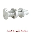 Seachoice Watertight Cable Cord Transducer Wire Pass Thru Hull Fitting White 3/4 New. Price: $18.88.