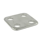 Flat Strip 4 Terminal Quad Shape Busbar W/o Insulated Cover New. Price: $29.95.