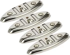 Amarine Made 4PCS Boat Flip Up Folding Dock Cleat 6" 316 Stainless Steel New. Price: $59.99.