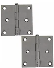 Perko 1293DP9CHR Chrome Plated Zinc Alloy Butt Hinge With Removable Pin New. Price: $29.98.