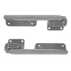 Taco Command Ratchet Hinges 9-3/8" Polished 316 Stainless Steel Pair New. Price: $526.95.
