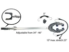 Pactrade Marine Boat Trailer Motor Transom Support Bracket Dual Mount 34" 46" New. Price: $58.99.