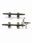 2 Pcs 5 Inch Rope Cleat Deck Stainless Steel Soild Open Base Boat Fittings. New. Price: $10.99.