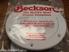 Deck Plate 4" Screw Out Beckson 35 DP40W White Smooth Center Boat Parts See Spec New. Price: $30.35.
