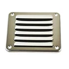 Marine City Rectangle Stamped Louvered Vent 316 Stainless Steel Boat New. Price: $19.99.
