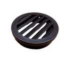 Heyco 2-1/2" Louvered Vent Plug 2569 LP2.500 Black Hole Cap Up To 1/4" Thk Panel New. Price: $9.00.
