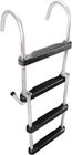 Extreme Max 3005.4086 Folding 4-STEP Pontoon Ladder Silver, Black New. Price: $178.42.