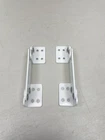 Tecla MF3026 White Coated 9 1/4" X Folding Hinge Bracket Pair Boat New. Price: $31.96.