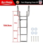 High-end 4 Step Stainless Steel Telescoping Boat Ladder With Pedal Hand Railing New. Price: $78.35.