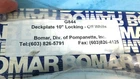 Bomar G844 10" Locking Deckplate Hatch Off White New. Price: $85.00.