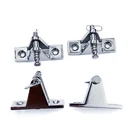 Marine Boat Bimini Top Deck Hinge Mount Fitting Stainless Steel Hardware 2 Pcs New. Price: $17.99.