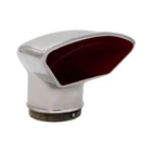 Marine City 3" Round Trapezoidal Red Cowl Vent 316 Stainless Steel Rustresistant New. Price: $119.00.