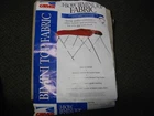 Carver Industries 3 Bow Bimini Top Cover & Boot Foot Color Black 606A02 New. Price: $219.99.