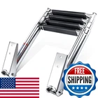 Hoffen 4 Step Boat Ladder Stainless Steel Telescopic Pontoon New. Price: $114.19.