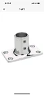 Rectangular Base Rail Fitting Seachoice 37921 90DEGREE Chrome New. Price: $13.98.