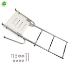 3-STEP Stainless Steel Ship Ladder With Platform Marine Telescoping New. Price: $108.27.