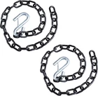 3/16"X 27" Grade 30 Steel Black Boat Trailer Safety Chain With Spring Clip Hoo New. Price: $25.37.